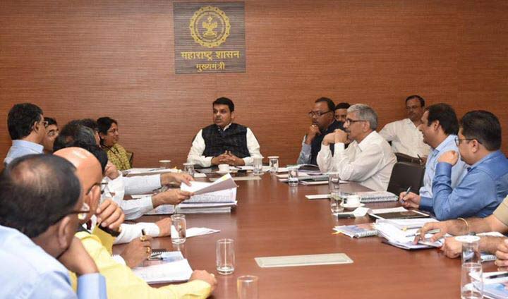 The third meeting of the Nagpur Metropolitan Region Development Authority Under the chairmanship of Hon.CM Shri. Devendra Fadnavis